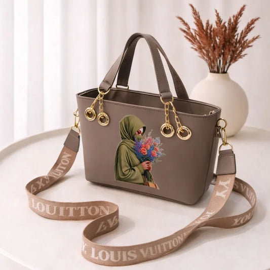Girls' Premium Printed Crossbody Tote Bag ____ Delivery Free