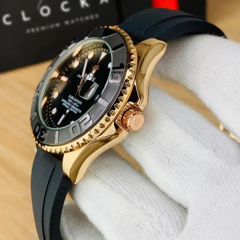 Rolex Yacht-Master Style Date - The Executive Gold Edition Free Delivery