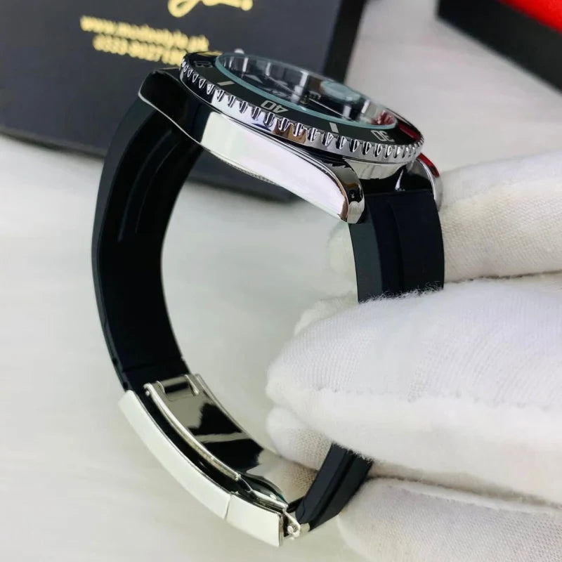 Rolex Submariner GMT-Master II Date - Premium Midnight Black Edition Free Delivery