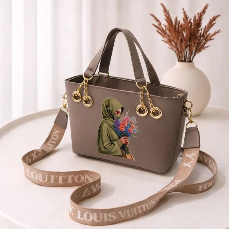 Girls' Premium Printed Crossbody Tote Bag ____ Delivery Free