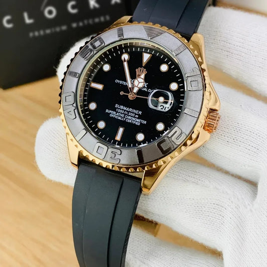 Rolex Yacht-Master Style Date - The Executive Gold Edition Free Delivery