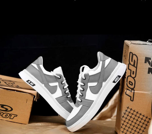 Premium Dunkfusion Sneakers - Sleek Grey Edition